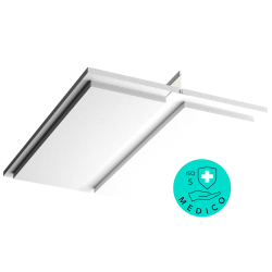 Продукция Панель акустическая Акустилайн Медико E24 (0,6м х 0,6м х 15мм) кромка Е24 в Москве