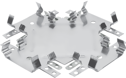 Соединитель одноуровневый АкустикГипс / AcousticGyps краб для ПП 60/27